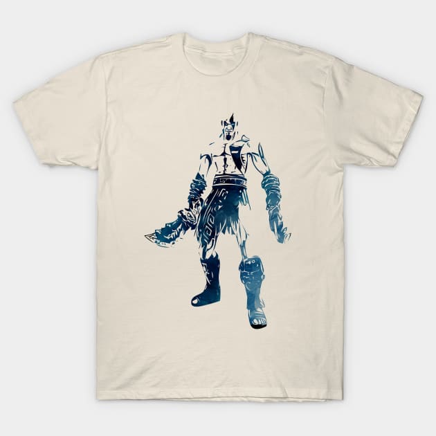 Kratos - God of War T-Shirt by Naumovski